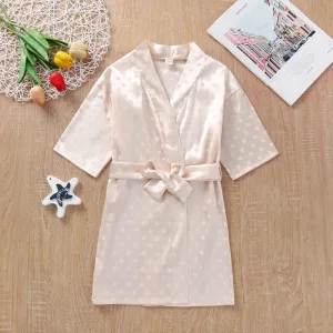 18M-6Y Toddler Girls Pajamas Dresses With Belt Wholesale Little Girl Clothing