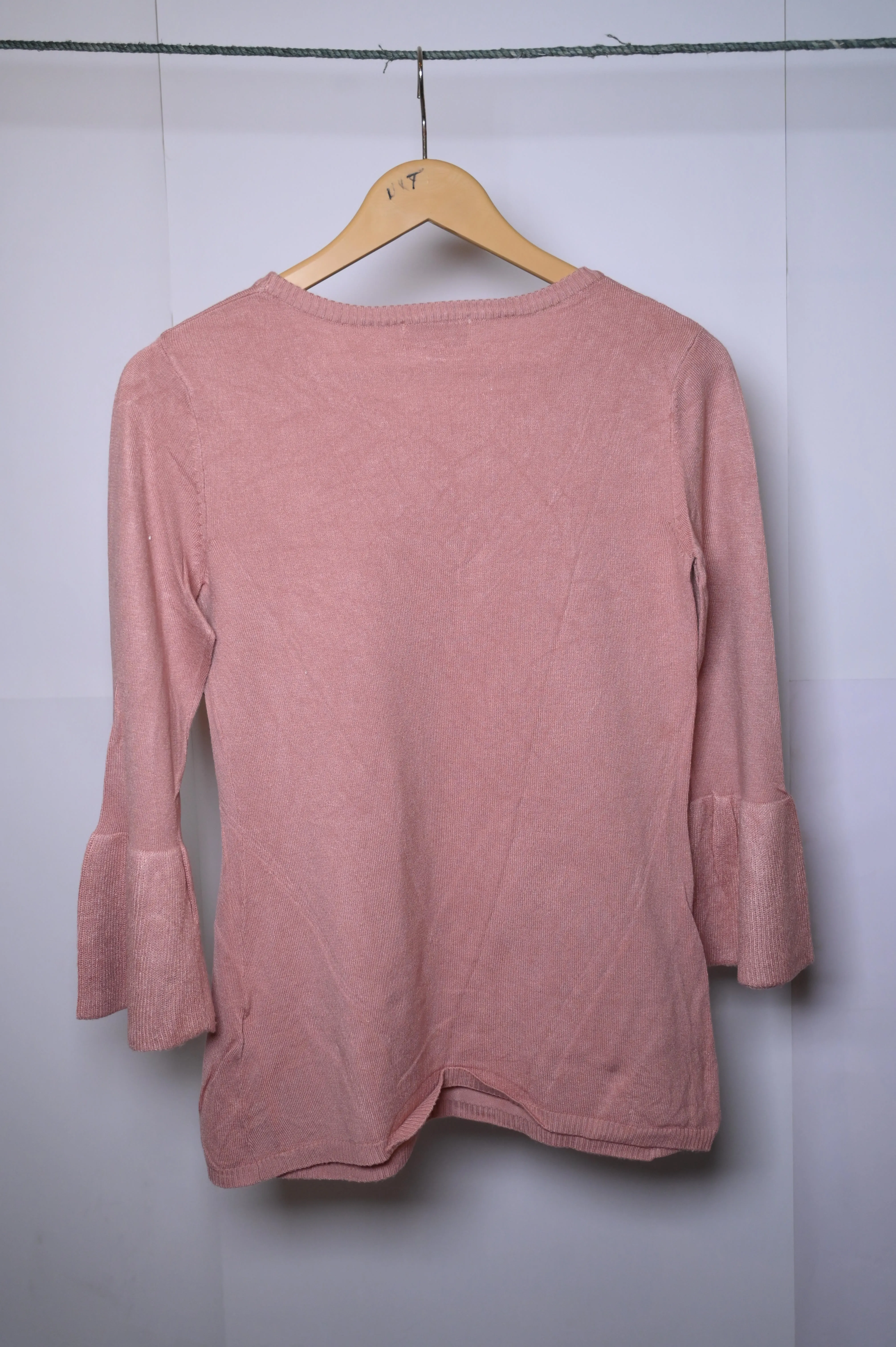 Apricot Pink Sweatshirt - Small