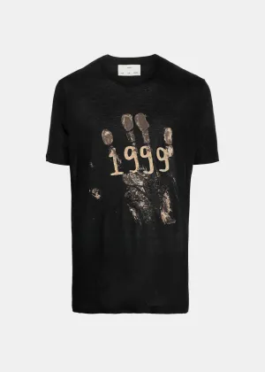 Black "1999 HAND" Slim Tee