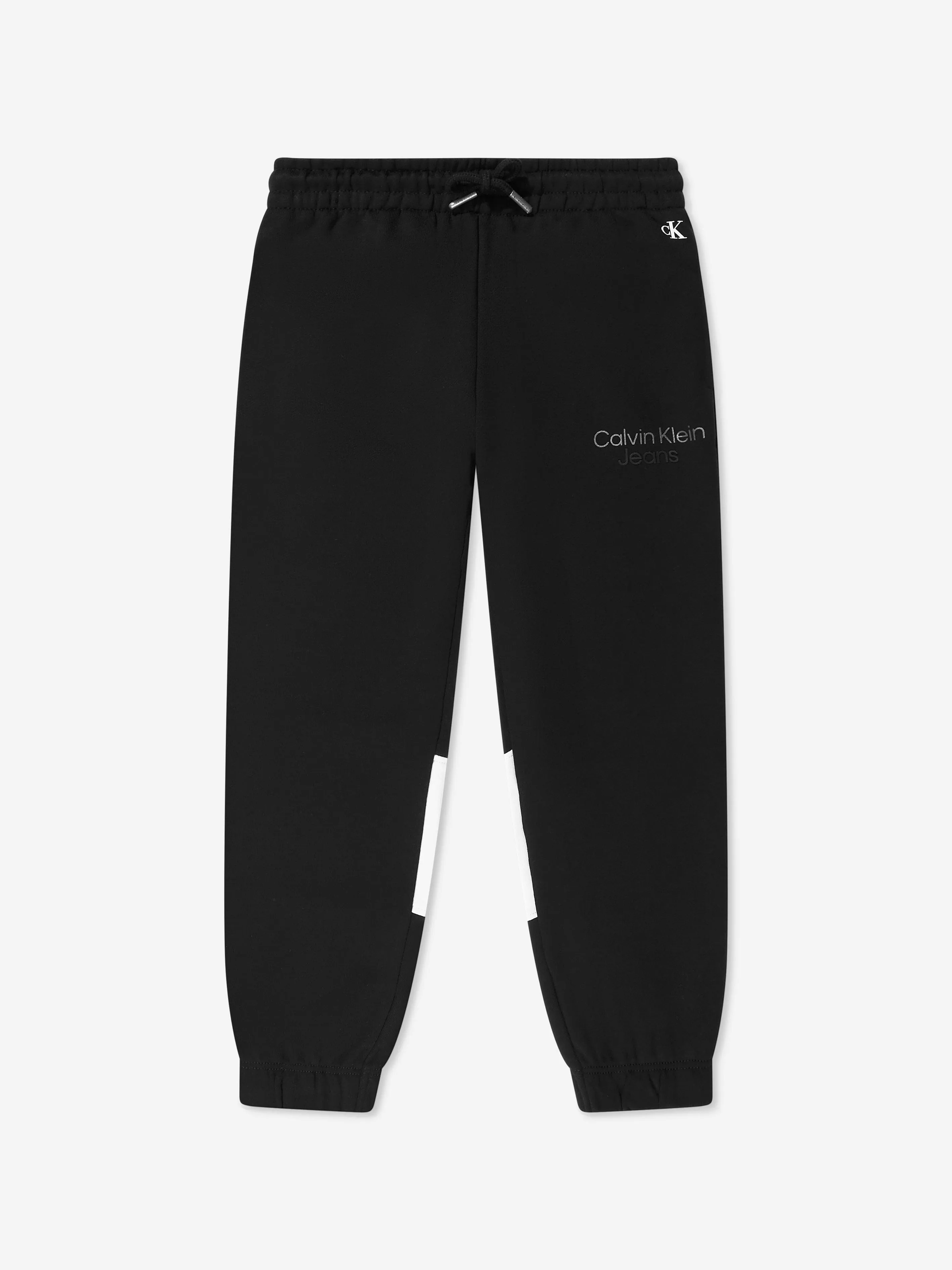 Calvin Klein Boys Colourblock Tracksuit in Black