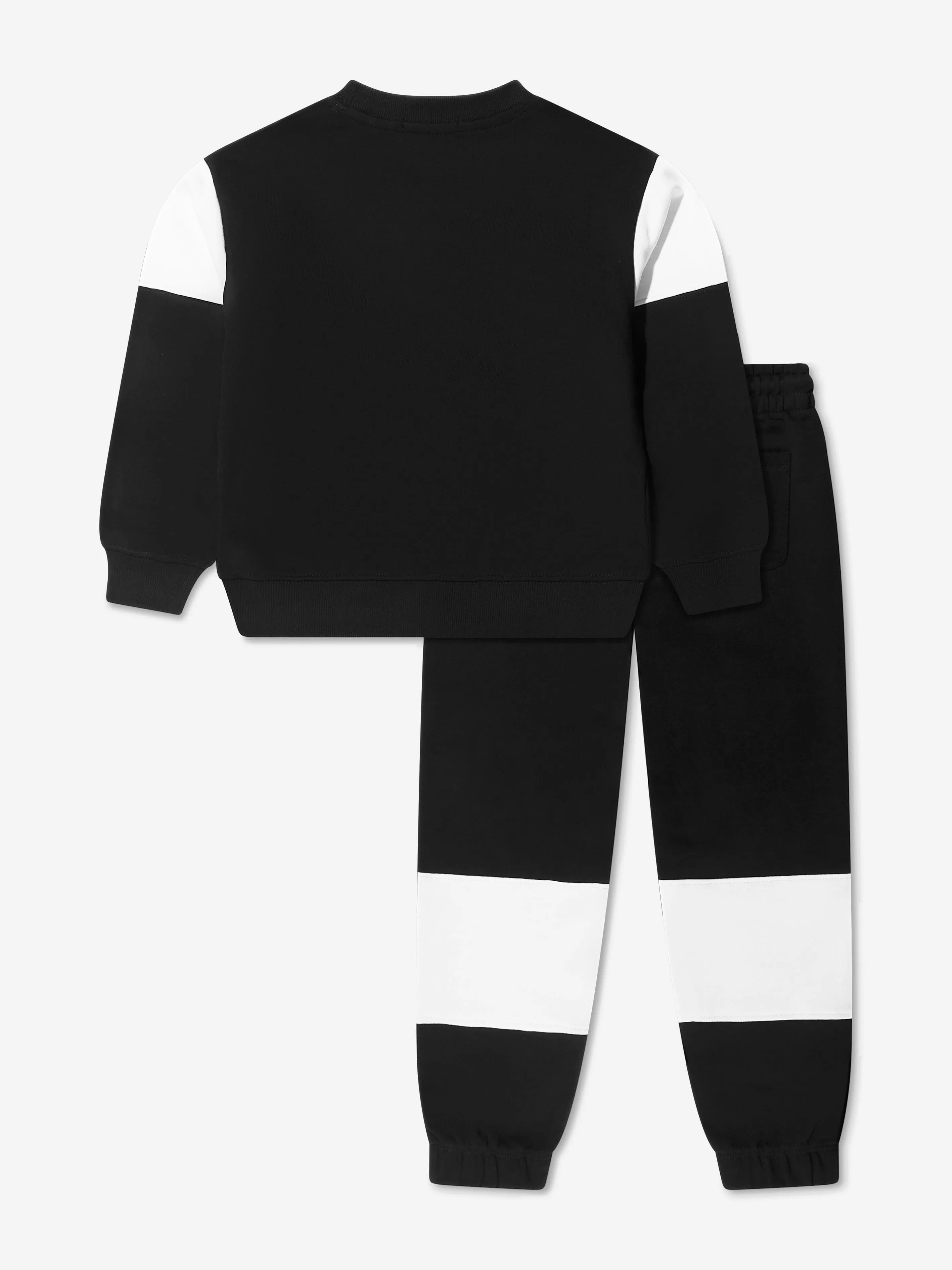 Calvin Klein Boys Colourblock Tracksuit in Black