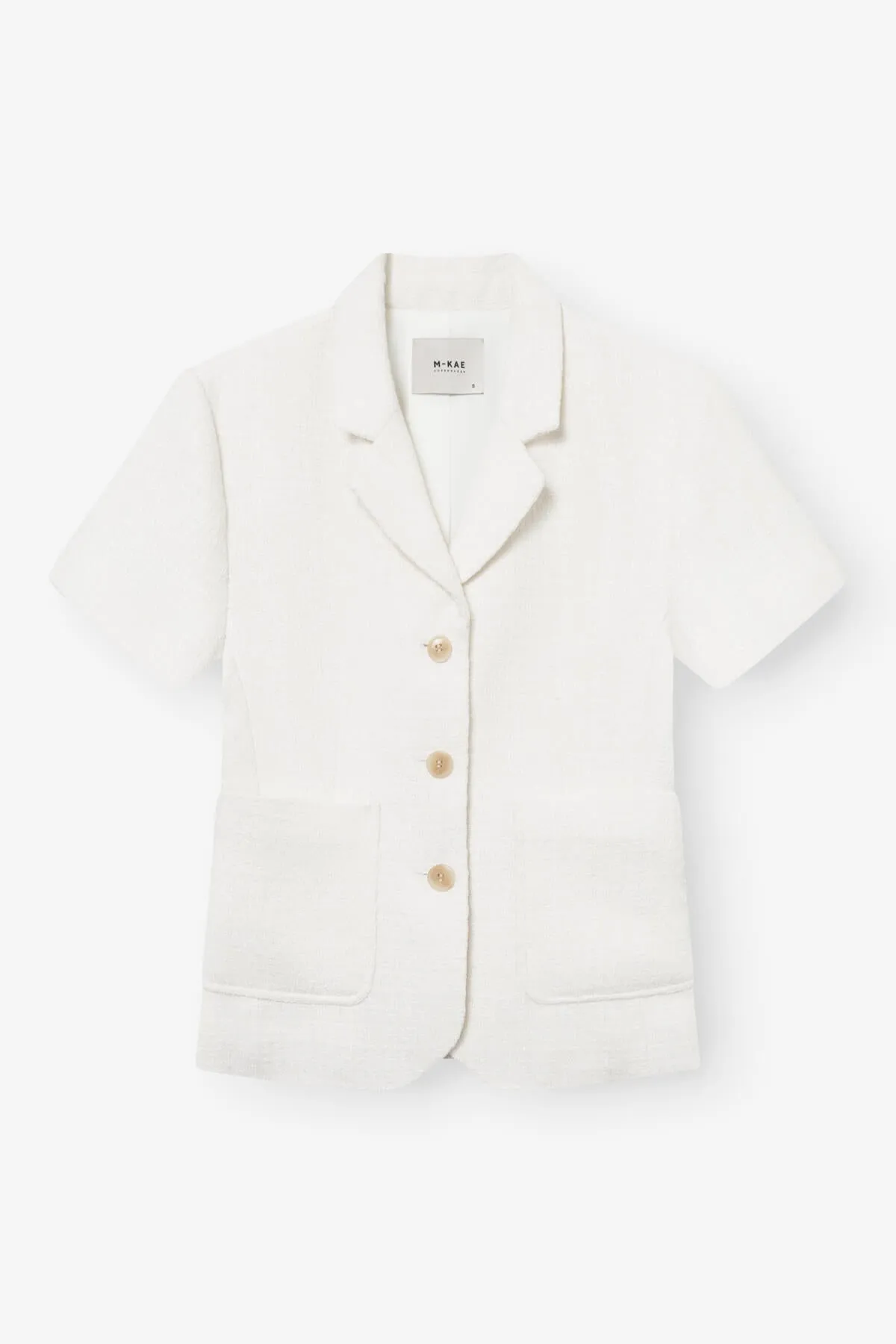 Cannes Tweed Jacket - Cream