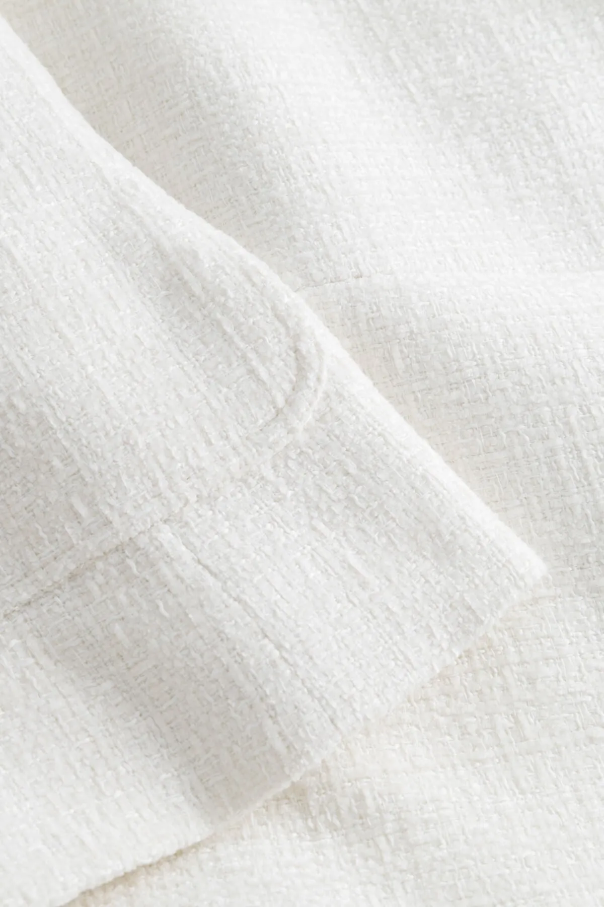 Cannes Tweed Jacket - Cream