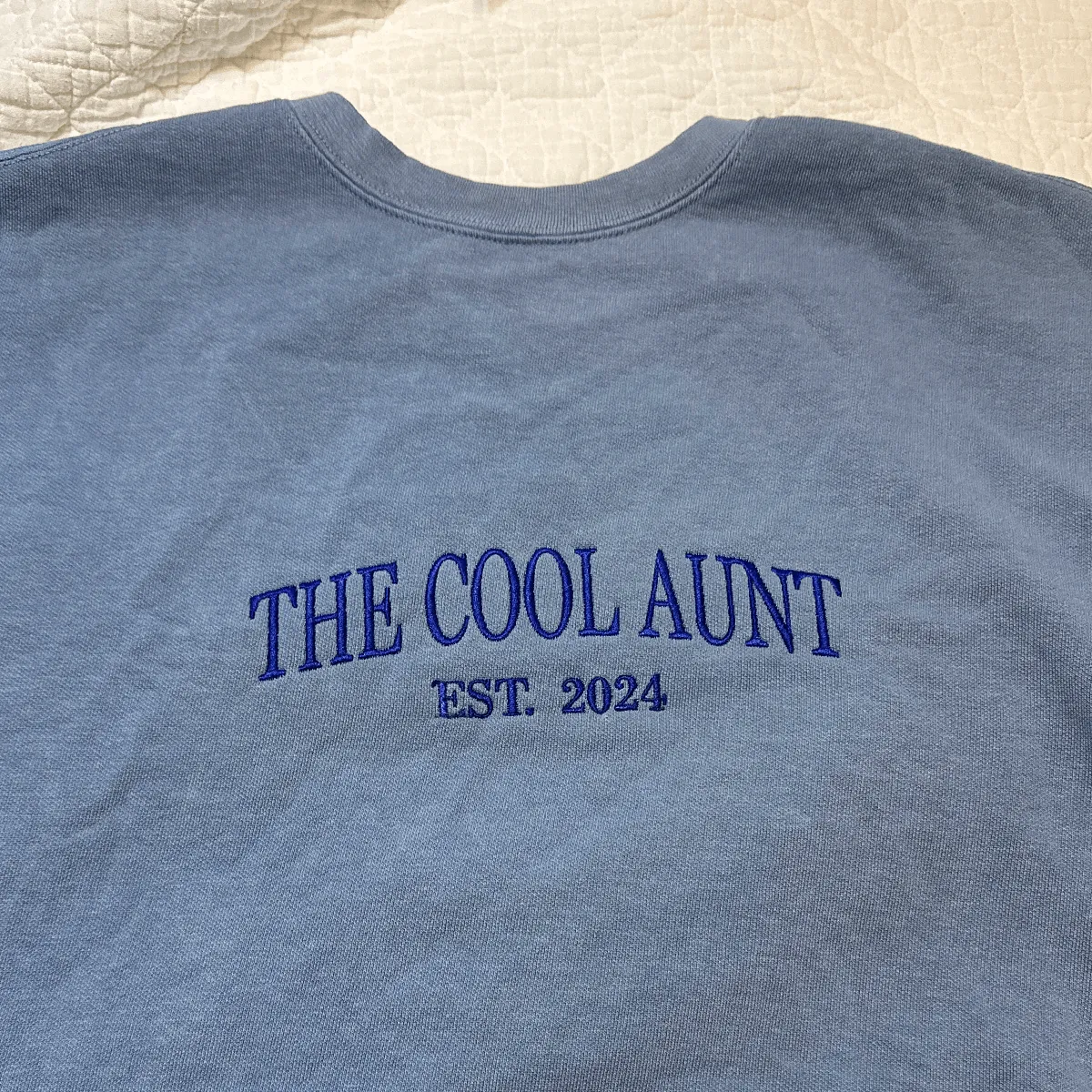 Custom Embroidered Favorite Uncle Sweatshirt, Personalized Gift for Uncle Father's Day Birthday Gift Idea