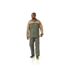 DROMEX CONTI JACKET 6535 TWO TONE COLOUR-OLIVE/KHAKI SIZE 46