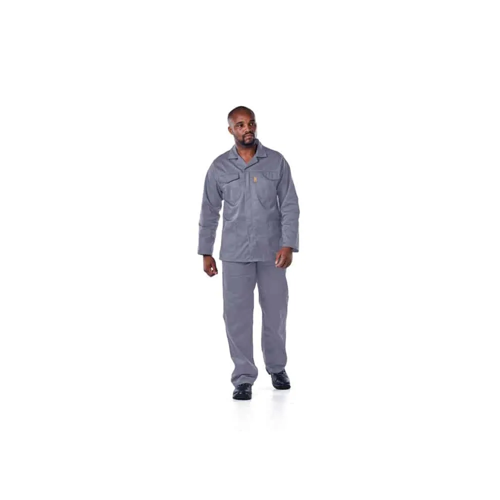 DROMEX EXECUFIT POLYCOTTON CONTI JACKET COLOUR-GREY SIZE 36