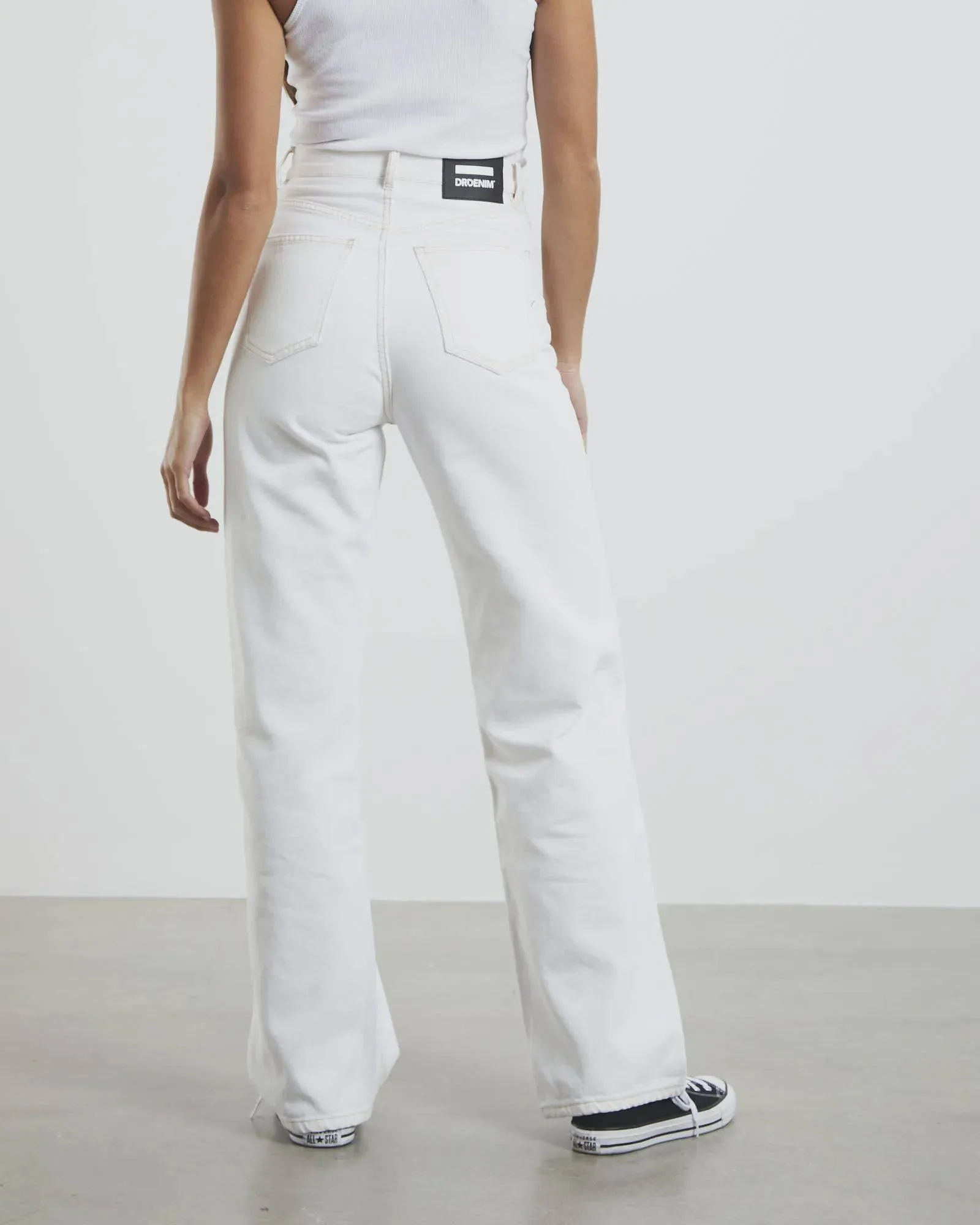 Echo Jean - White Ripped
