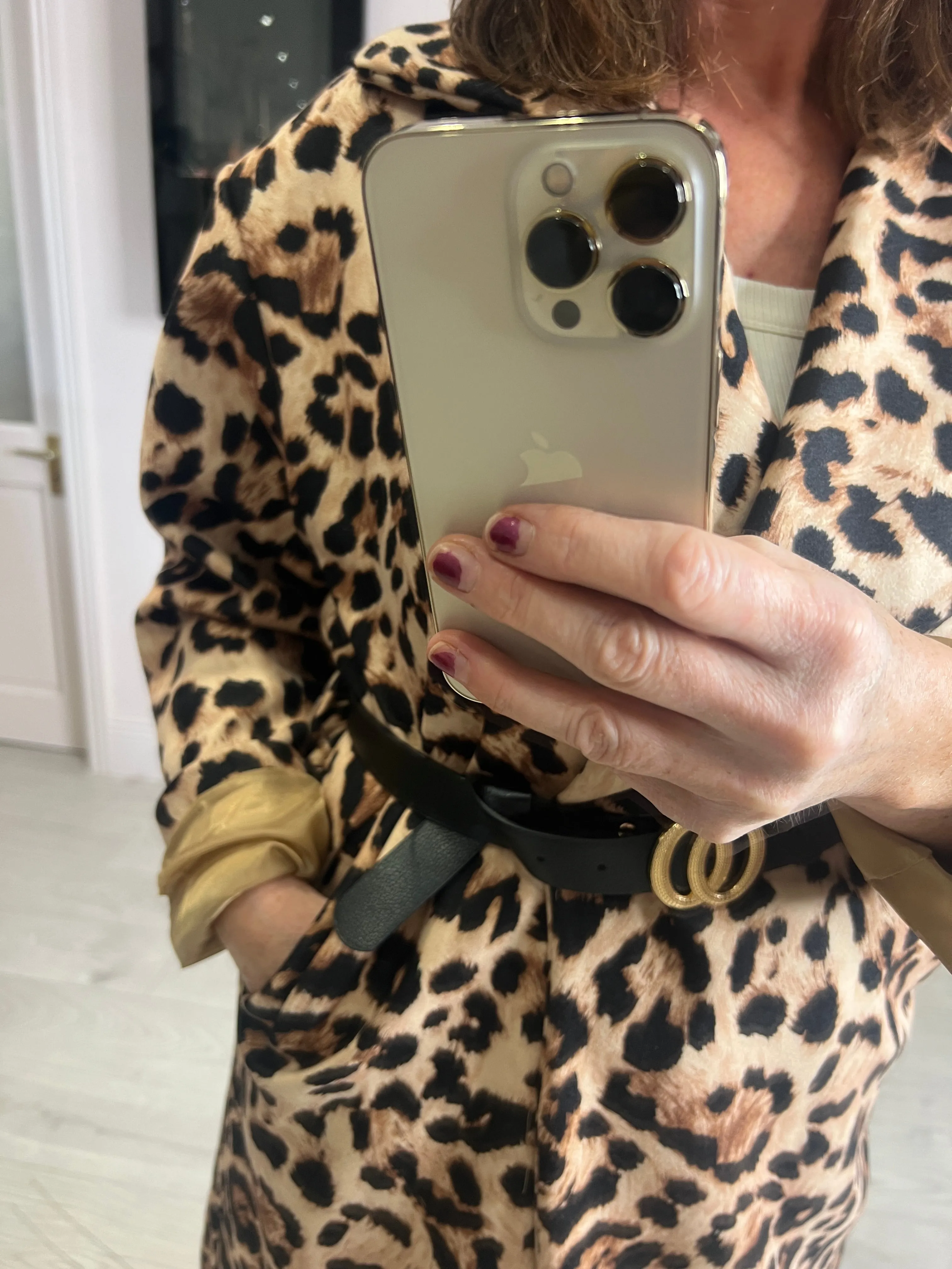Eliza Leopard Print Coat