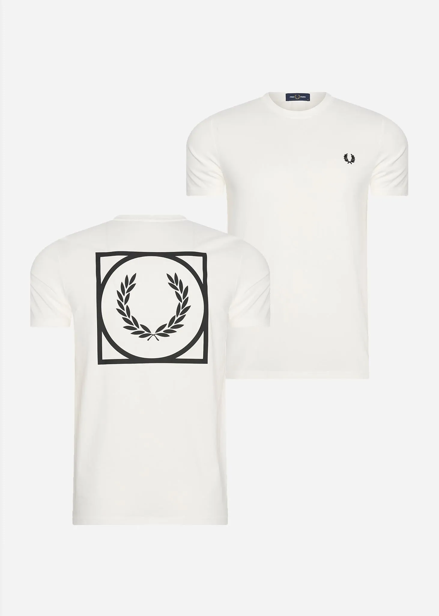 Graphic print t-shirt - snow white