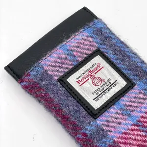 Harris Tweed Glasses Case - Pastel Pink