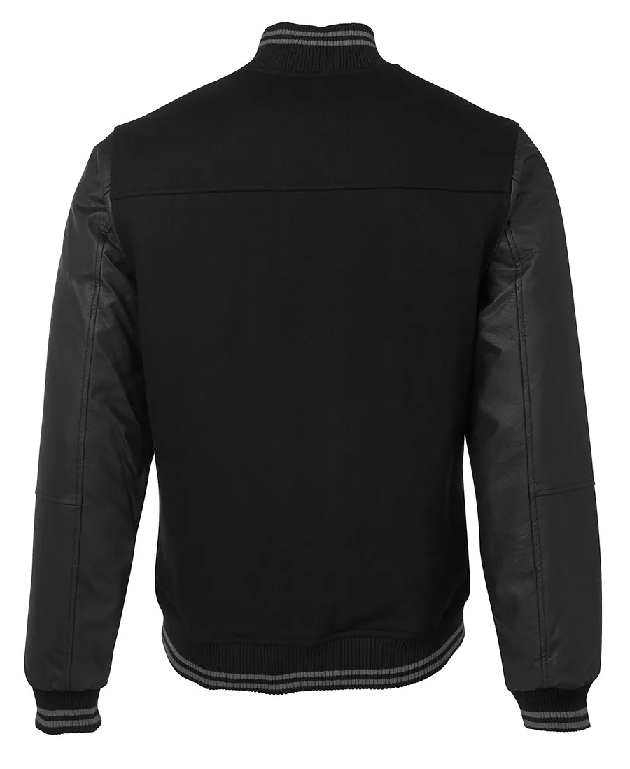 JBs Wear  Art Leather Baseball Jacket (3BLJ)