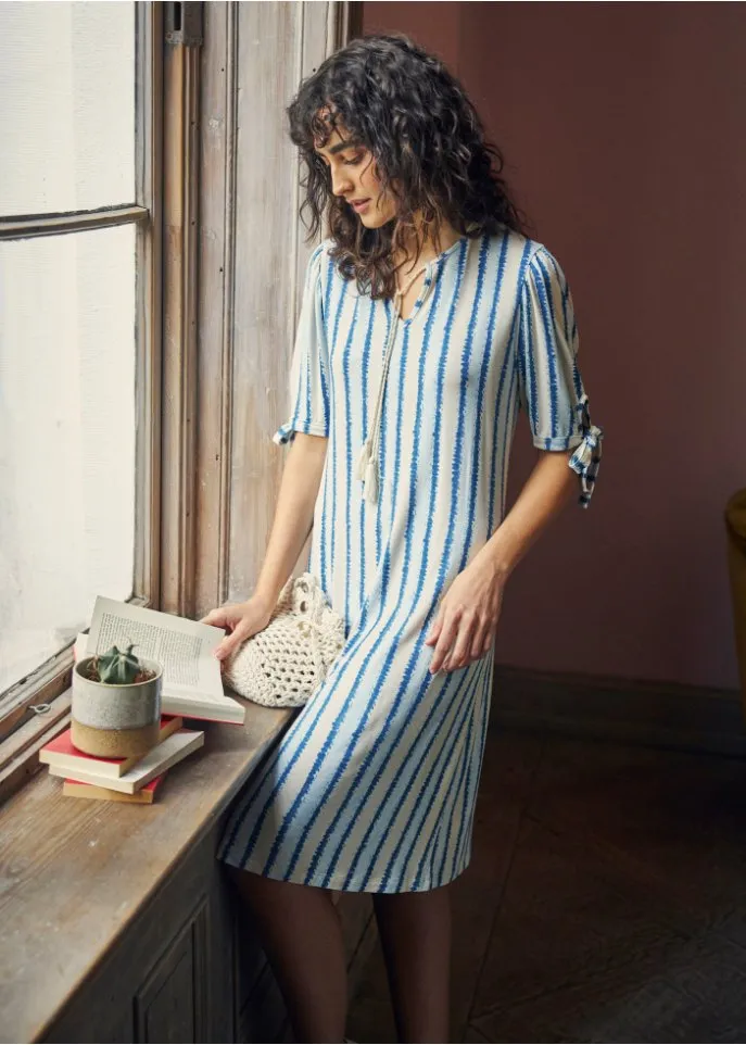 John Baner Jeanswear shirt-dress, blue