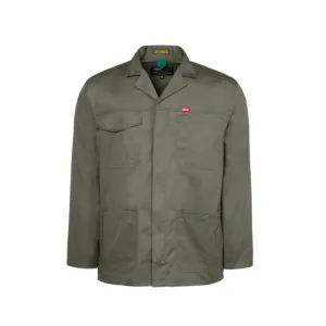 JONSSON POLYCOTTON WORK JACKET COLOUR-OLIVE SIZE-XL