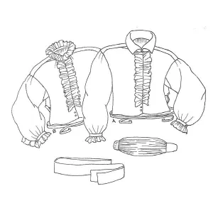 JP Ryan 18th Century Riding Habit Shirt