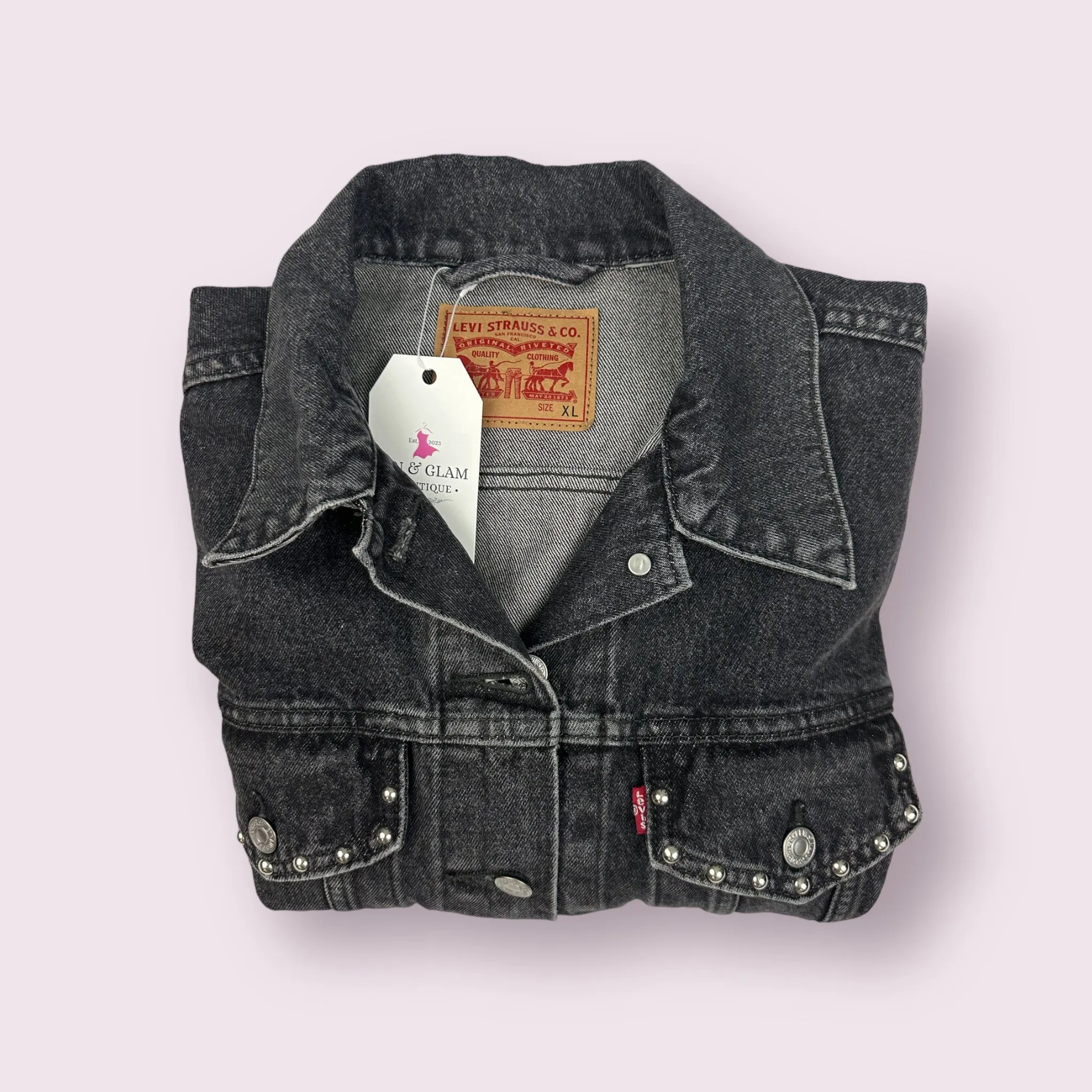 Levis 90s Denim Jacket Black