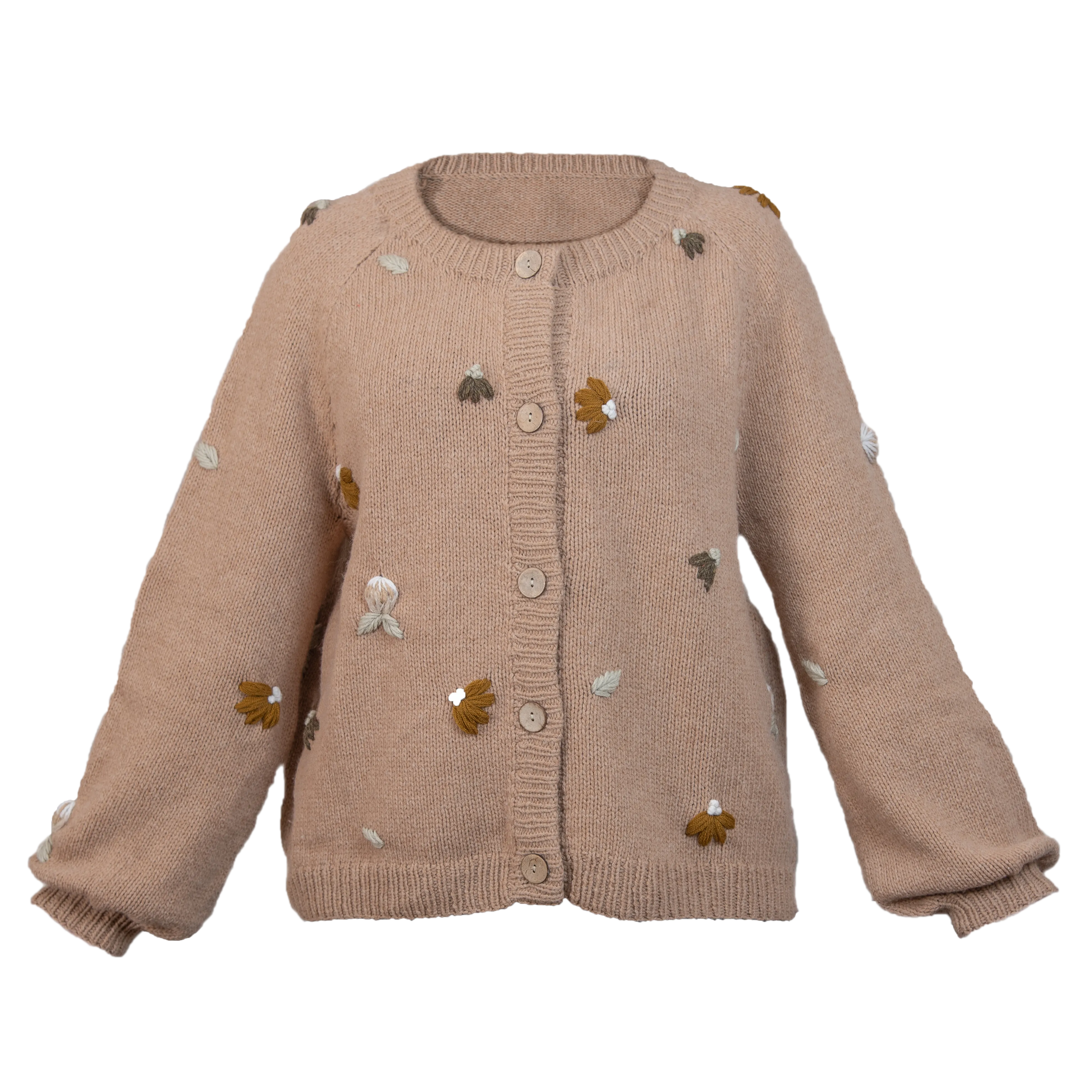 Little Buds cardigan (Women) - Mellow Malt
