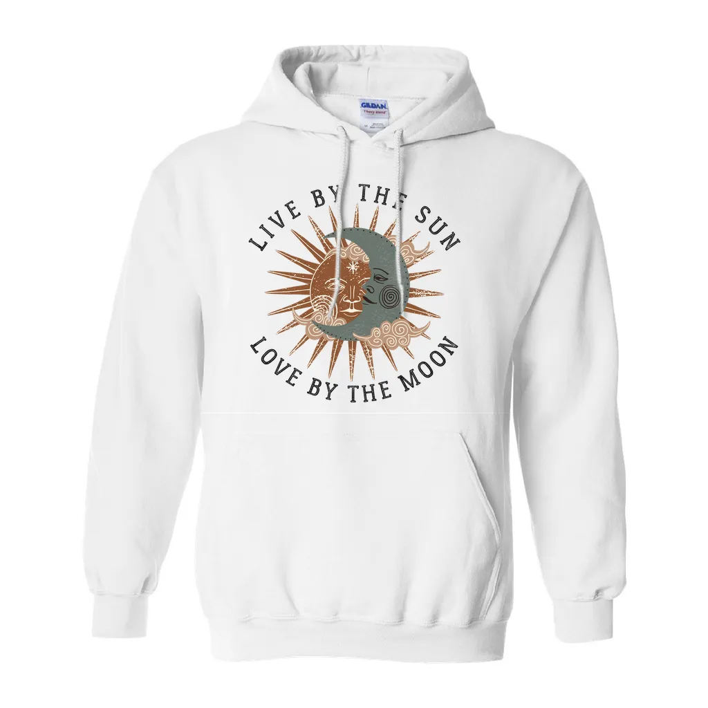 Live By The Sun, Love By The Moon | Unisex Hoodie