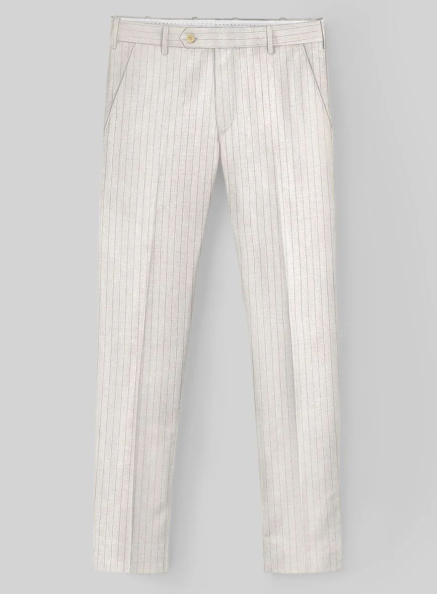 Loro Piana Benedetto Linen Wool Silk Pant
