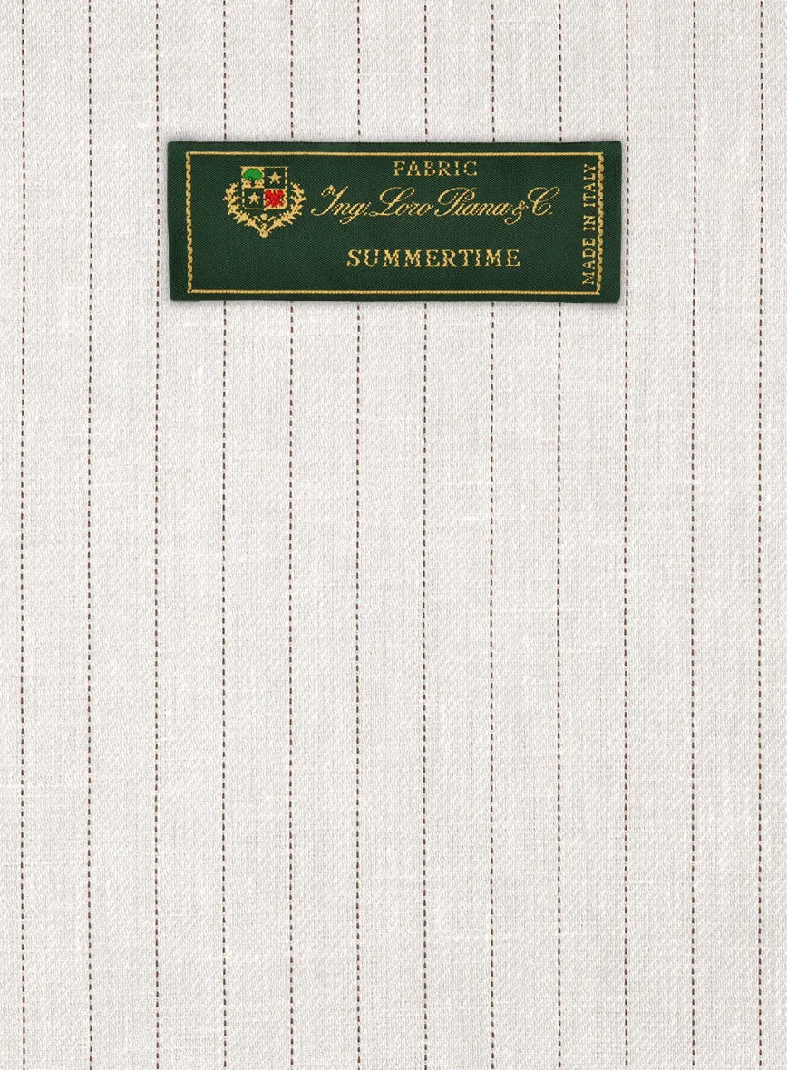 Loro Piana Benedetto Linen Wool Silk Pant