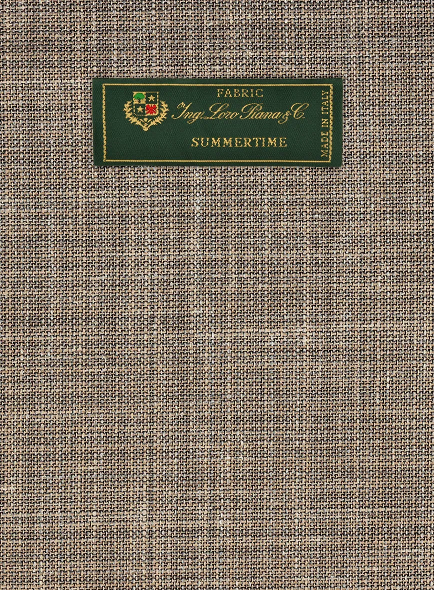 Loro Piana Cruz Wool Silk Linen Suit