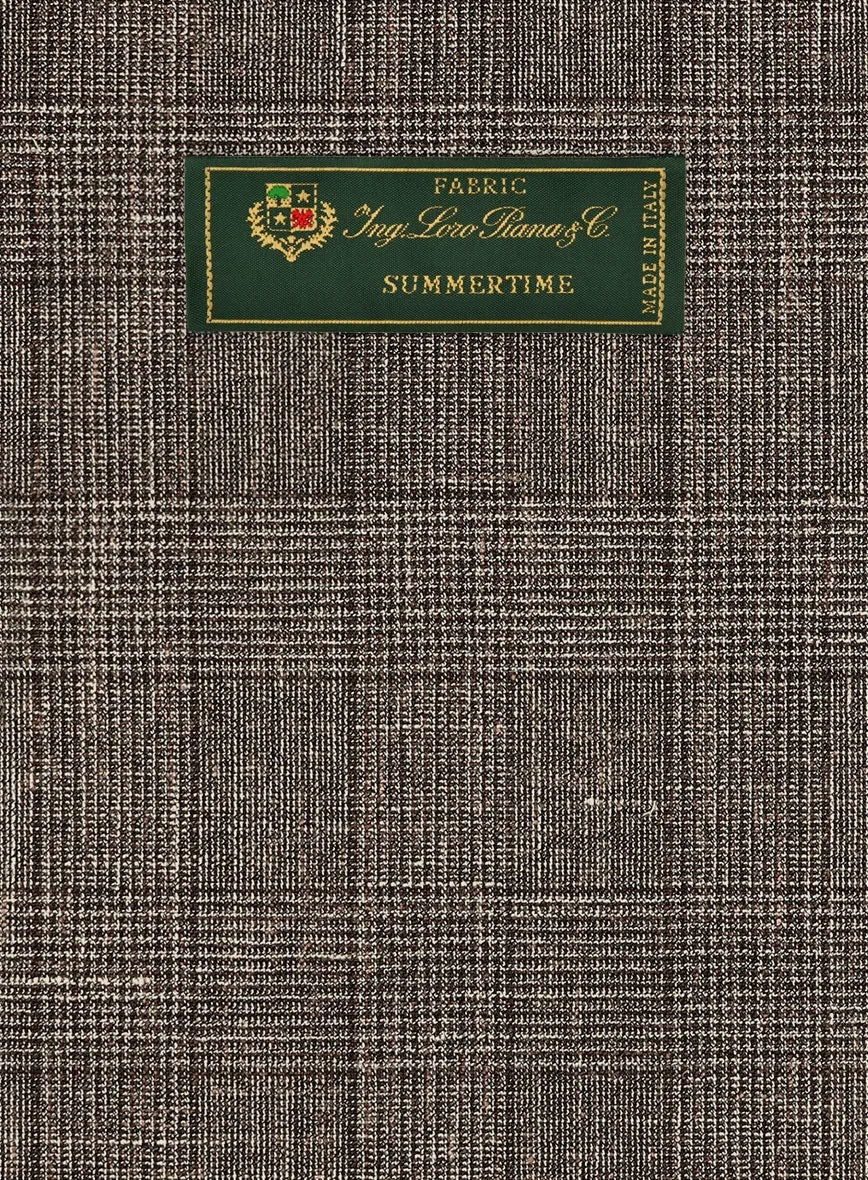 Loro Piana Fioralba Wool Silk Linen Suit