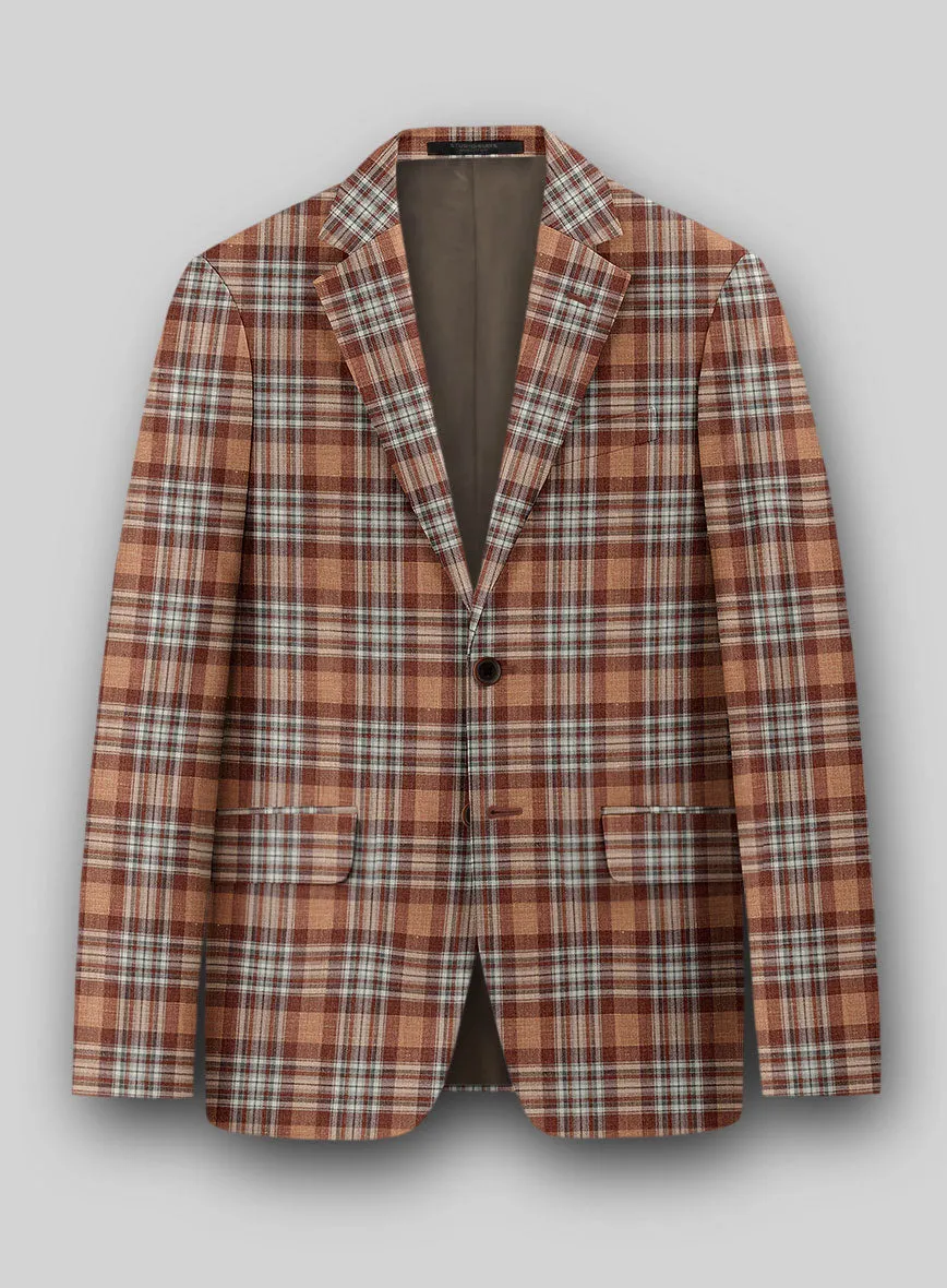 Loro Piana Gianluca Wool Silk Linen Jacket