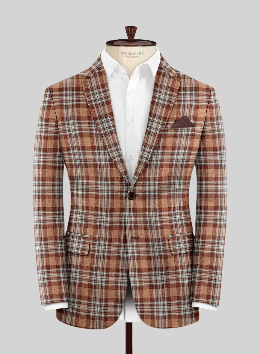 Loro Piana Gianluca Wool Silk Linen Jacket