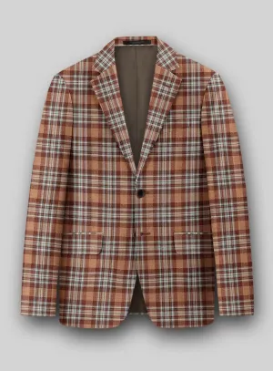 Loro Piana Gianluca Wool Silk Linen Jacket