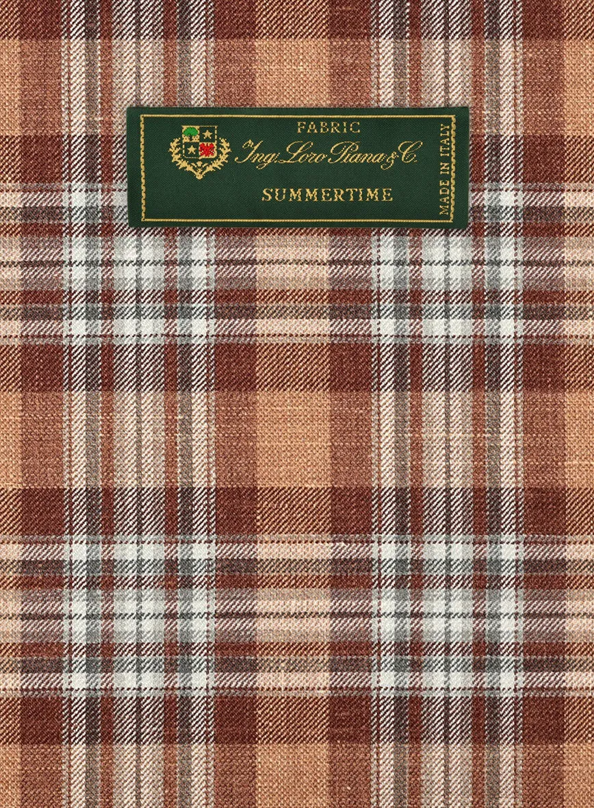 Loro Piana Gianluca Wool Silk Linen Jacket
