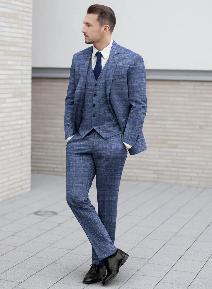 Loro Piana Giuliana Wool Silk Linen Suit