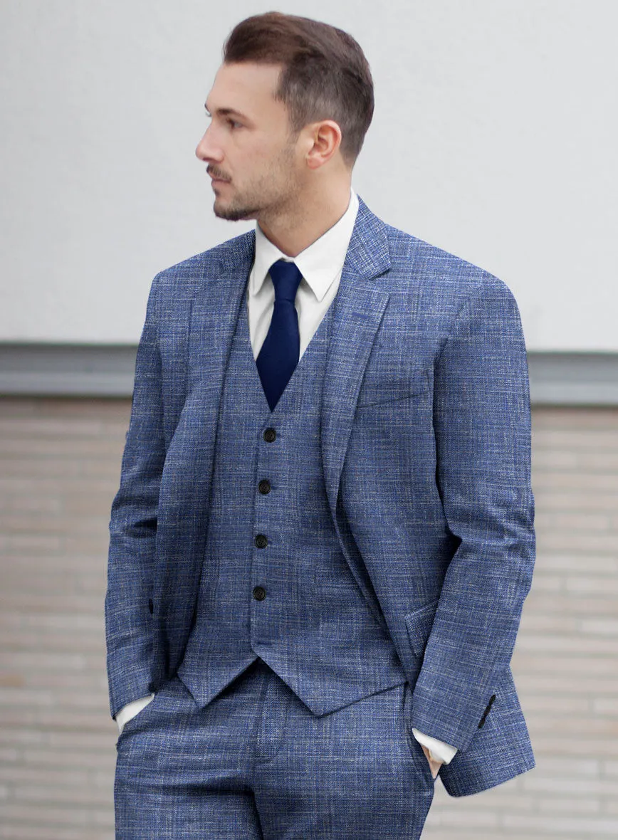 Loro Piana Giuliana Wool Silk Linen Suit
