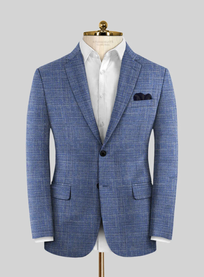 Loro Piana Giuliana Wool Silk Linen Suit