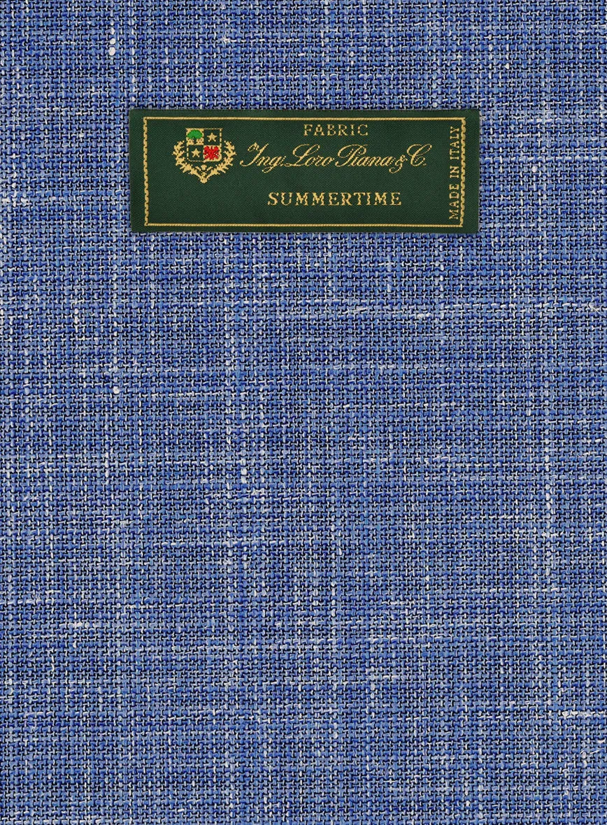 Loro Piana Giuliana Wool Silk Linen Suit