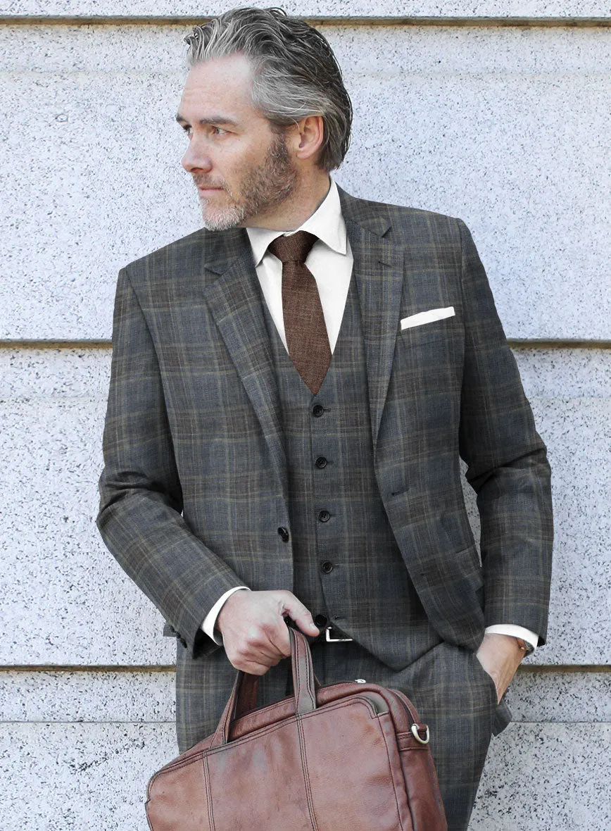 Loro Piana Leandra Wool Silk Linen Suit