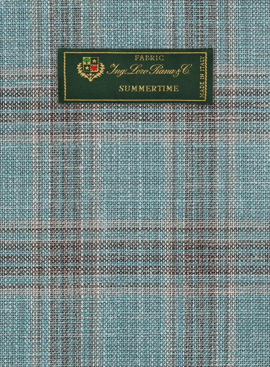 Loro Piana Melina Wool Silk Linen Suit