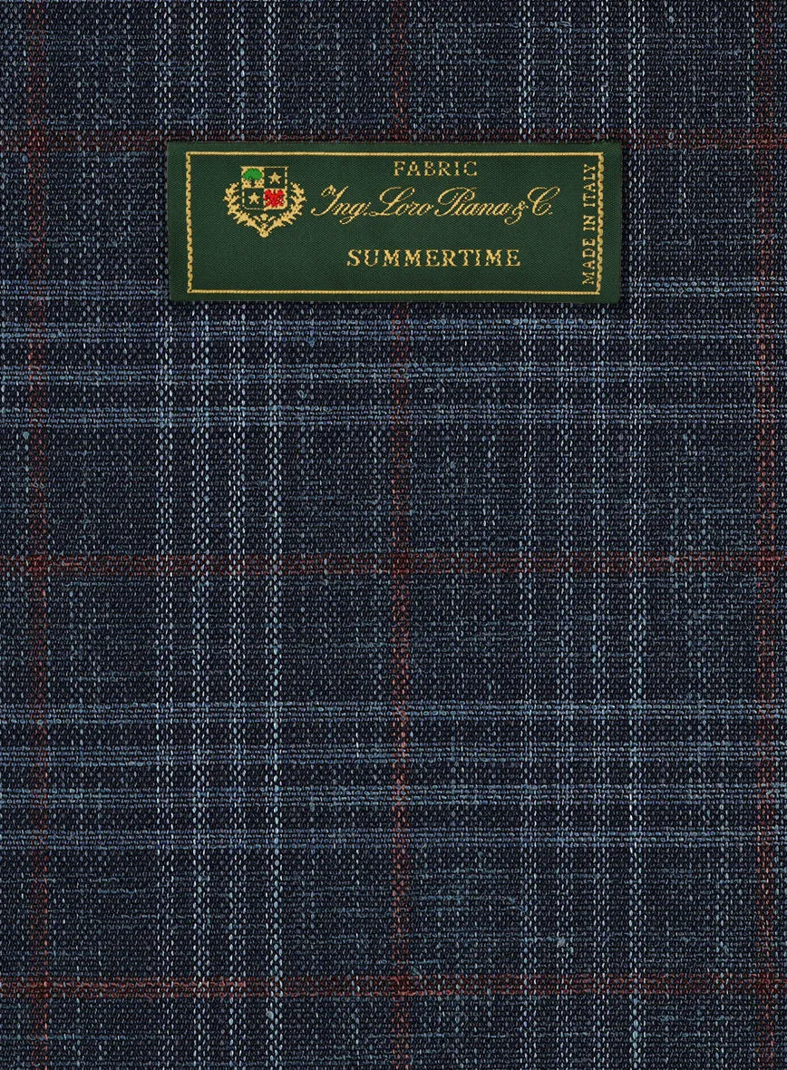 Loro Piana Nieves Wool Silk Linen Pants