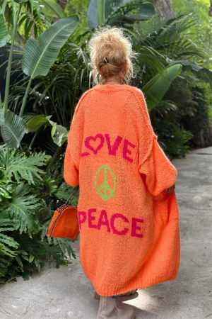 Lovely - Oversized Knitted Long Cardigan