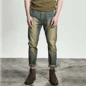 Men's Ripped Distressed Jeans