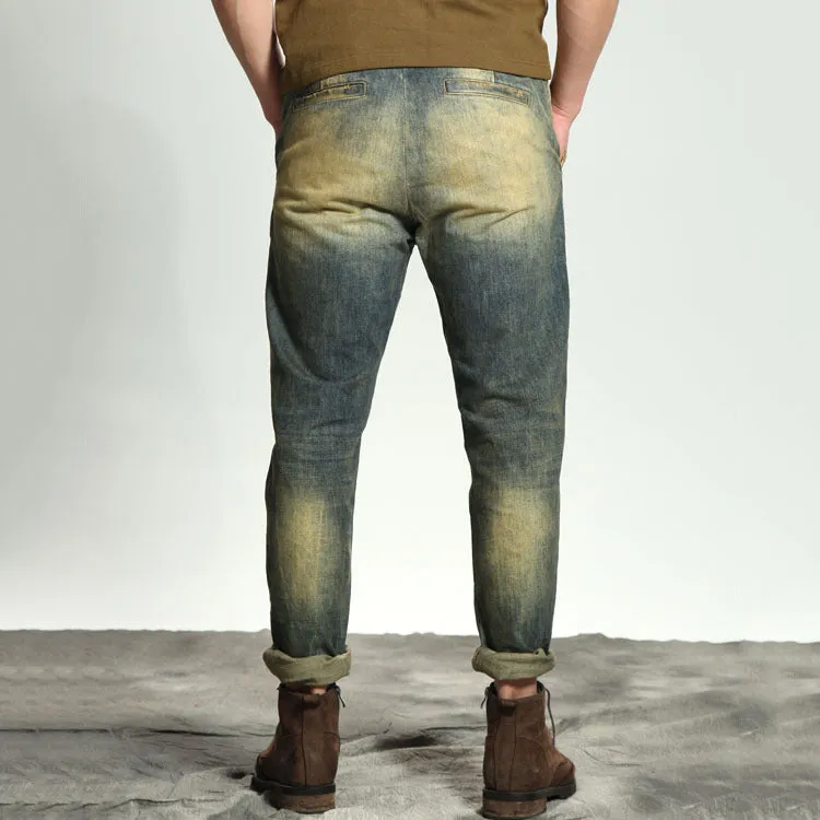 Men's Ripped Distressed Jeans