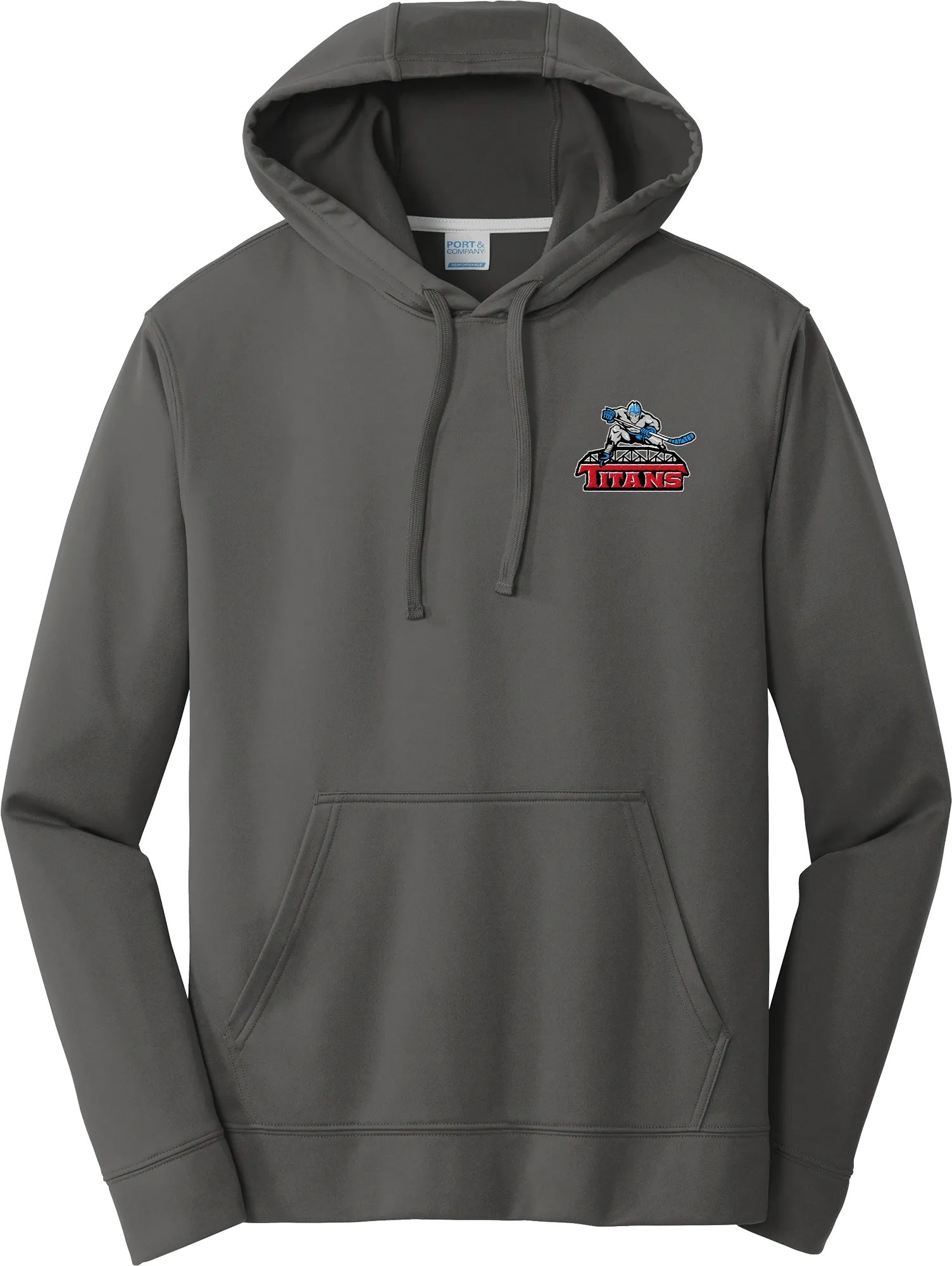 NJ Titans Performance Fleece Pullover Hooded Sweatshirt