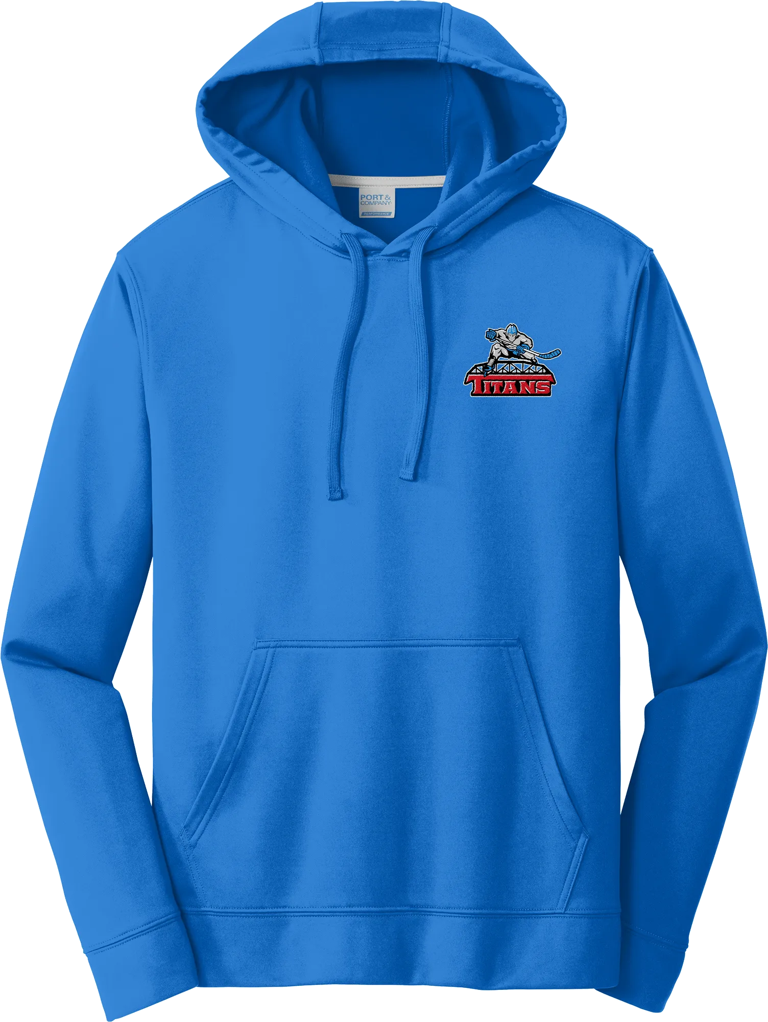 NJ Titans Performance Fleece Pullover Hooded Sweatshirt