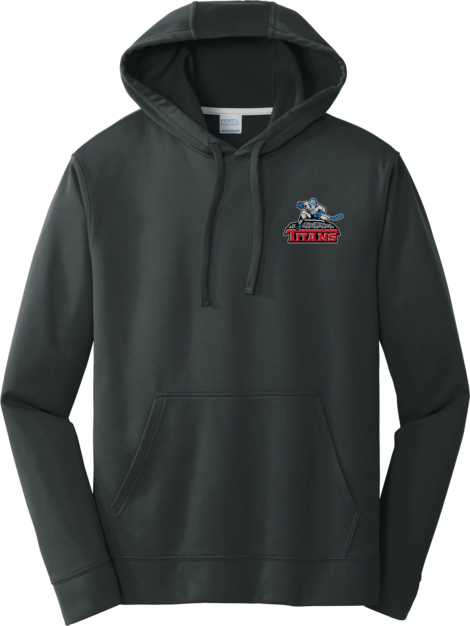 NJ Titans Performance Fleece Pullover Hooded Sweatshirt