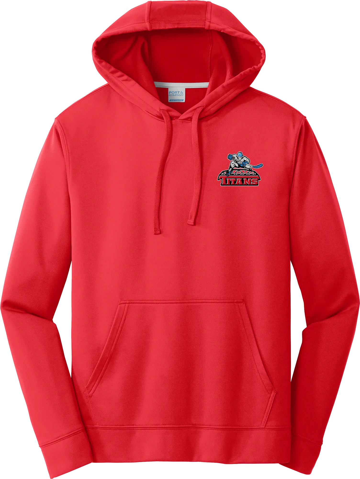 NJ Titans Performance Fleece Pullover Hooded Sweatshirt