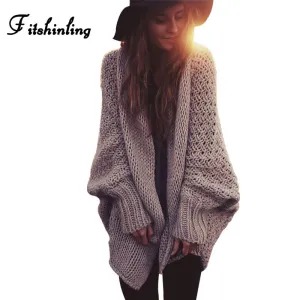 Oversized Sweater Fitshinling BOHO Winter cardigans