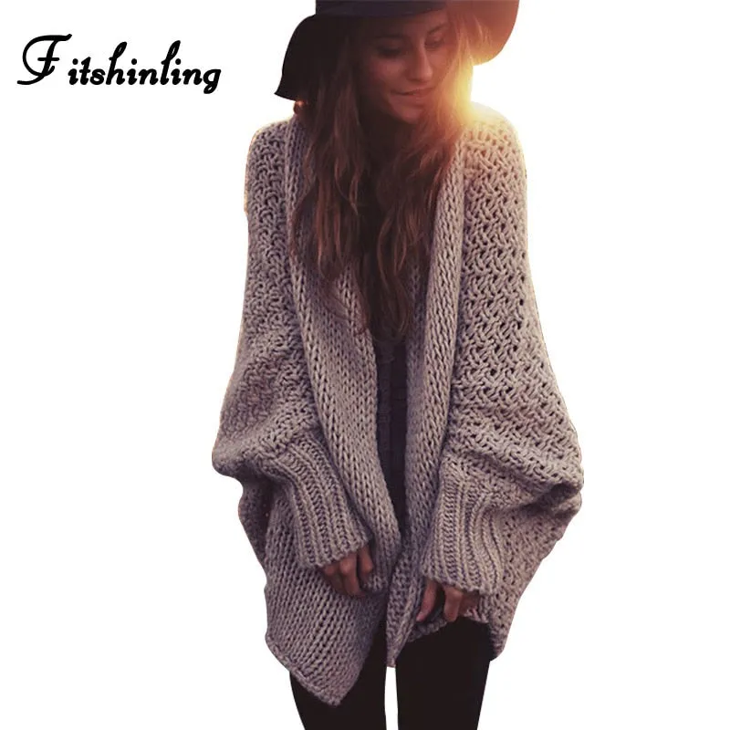 Oversized Sweater Fitshinling BOHO Winter cardigans