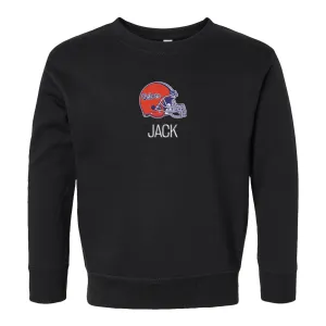 Personalized Florida Gators Helmet Toddler Crewneck Sweatshirt