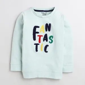 Polka Tots Full Sleeve Sweatshirt Fantastic - Mint