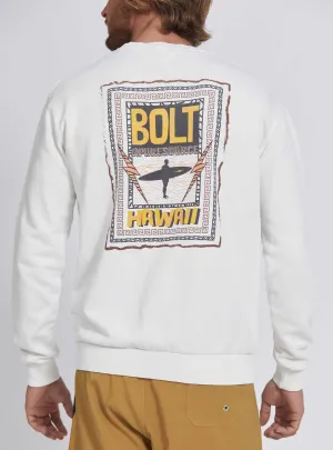 REGULAR SWEATSHIRT WITH FRONT AND BACK PRINT
