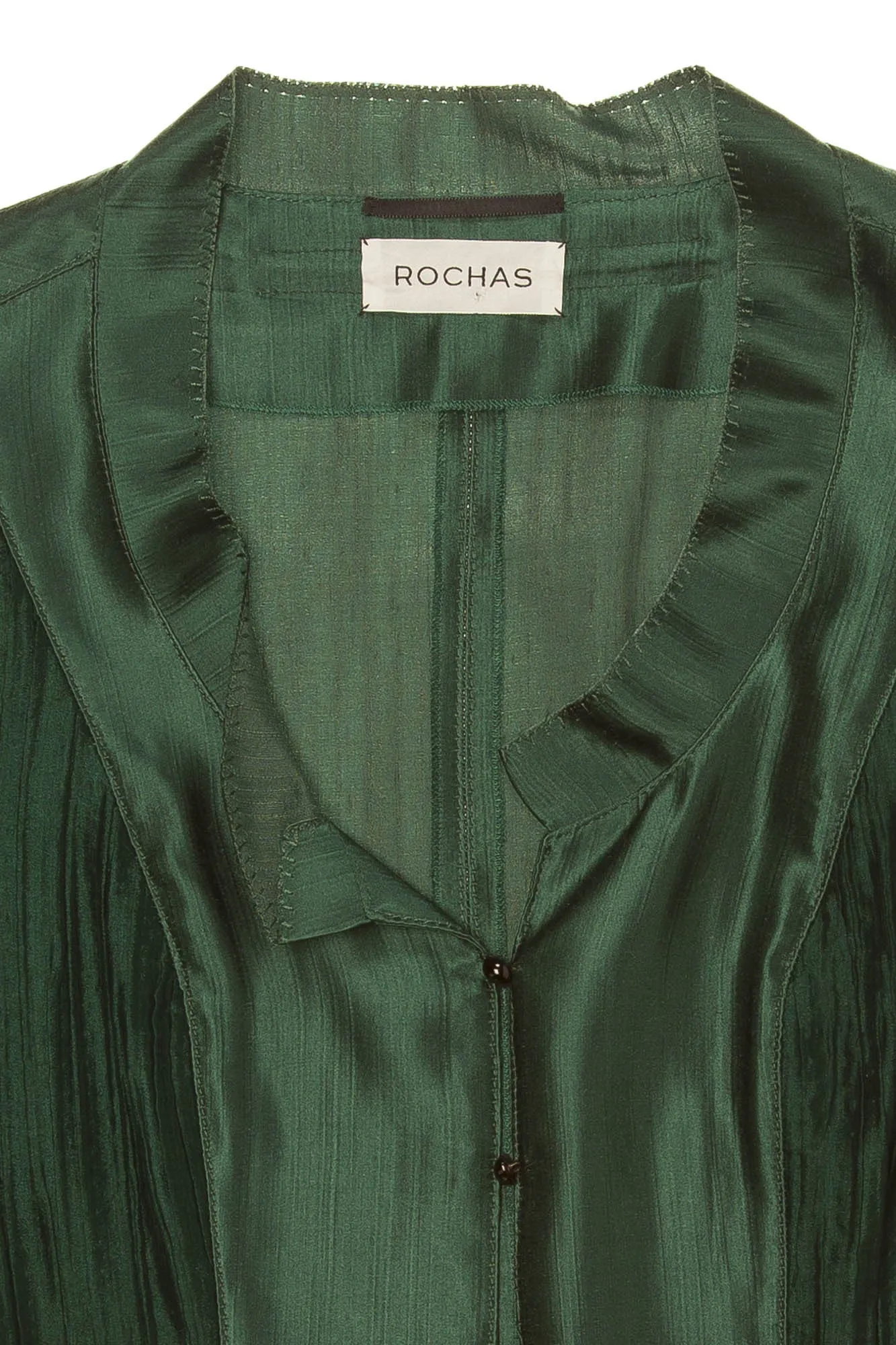 Rochas - Emerald Green Blouse - FR 38