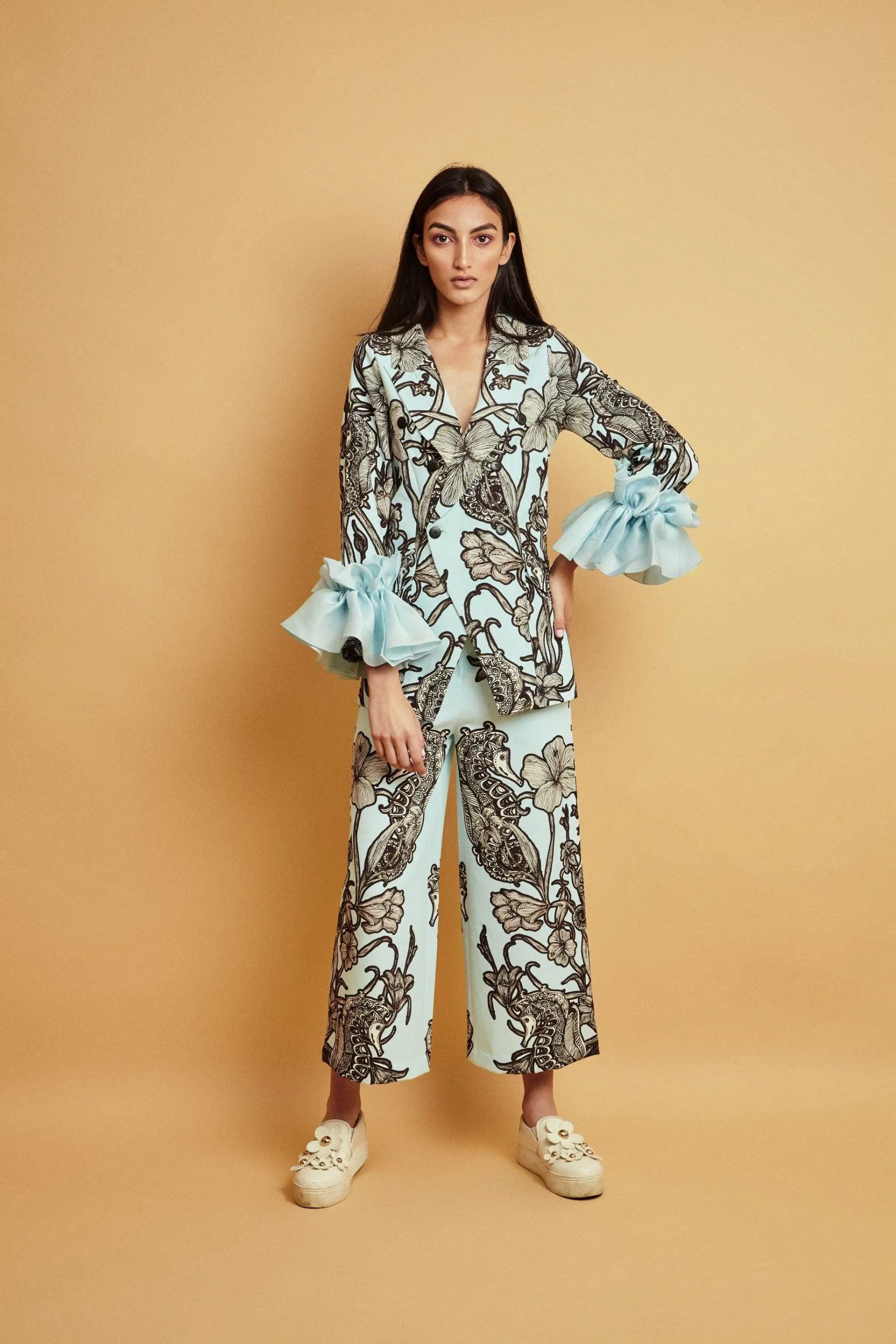 Seahorse Double breasted blazer